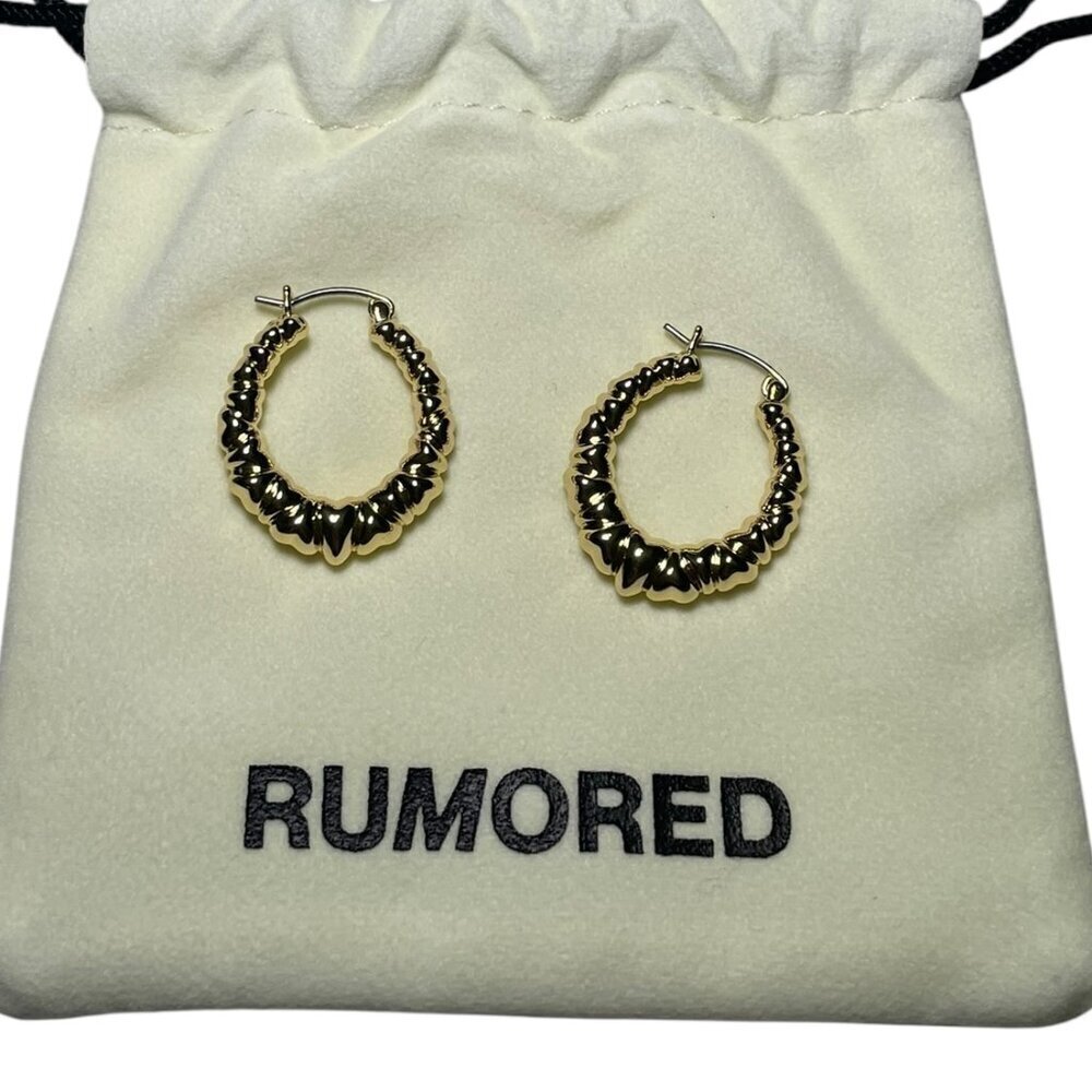 Rumored Endless Love Hoops in Gold
